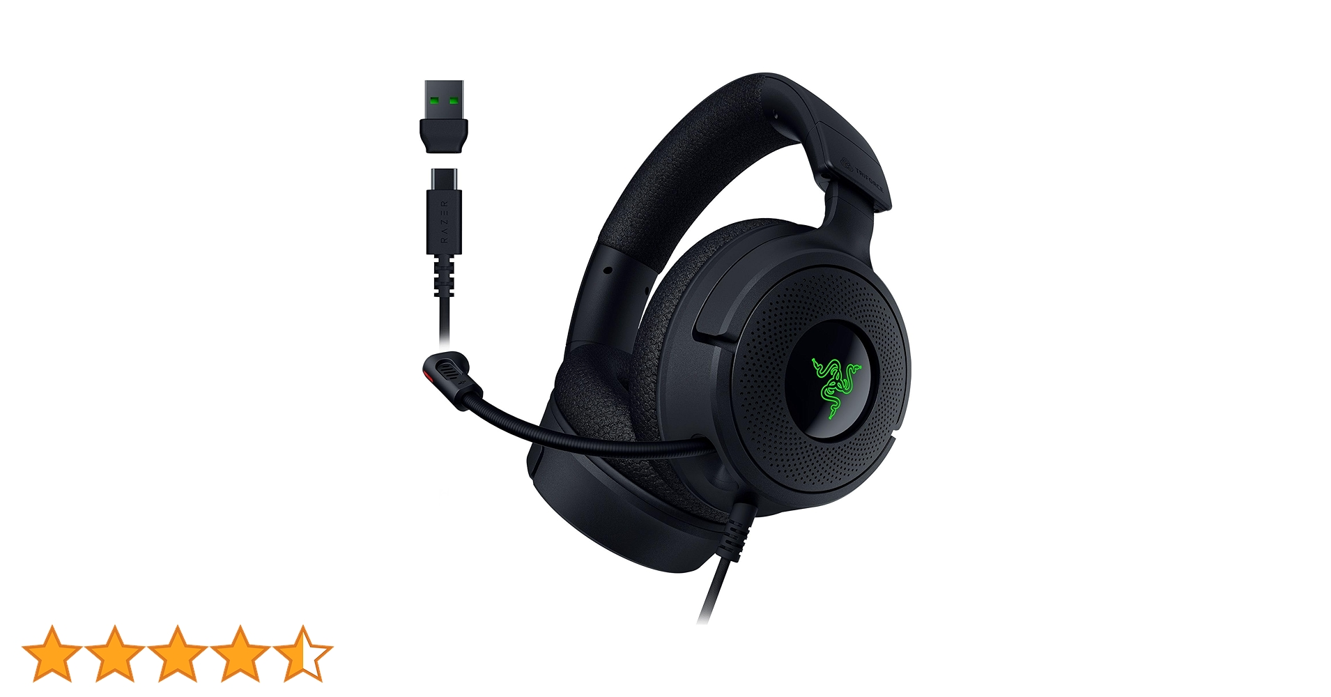 Razer Kraken V4 X 有線ゲーミングヘッドセット Razer Kraken V4 X Razer Chroma RGB 対応 有線 ゲーミング